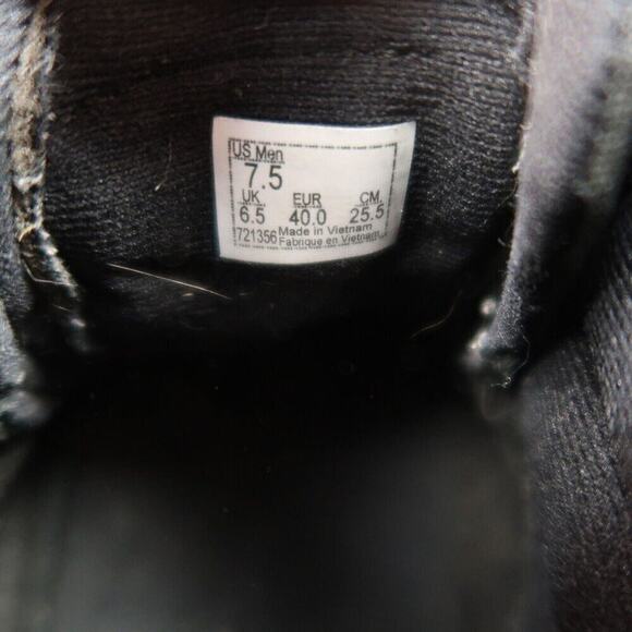 Vans Shoes Mens 7.5 Sneakers Sk8 Hi Skate Athletic Lifestyle Suede Black Casual - Picture 8 of 13